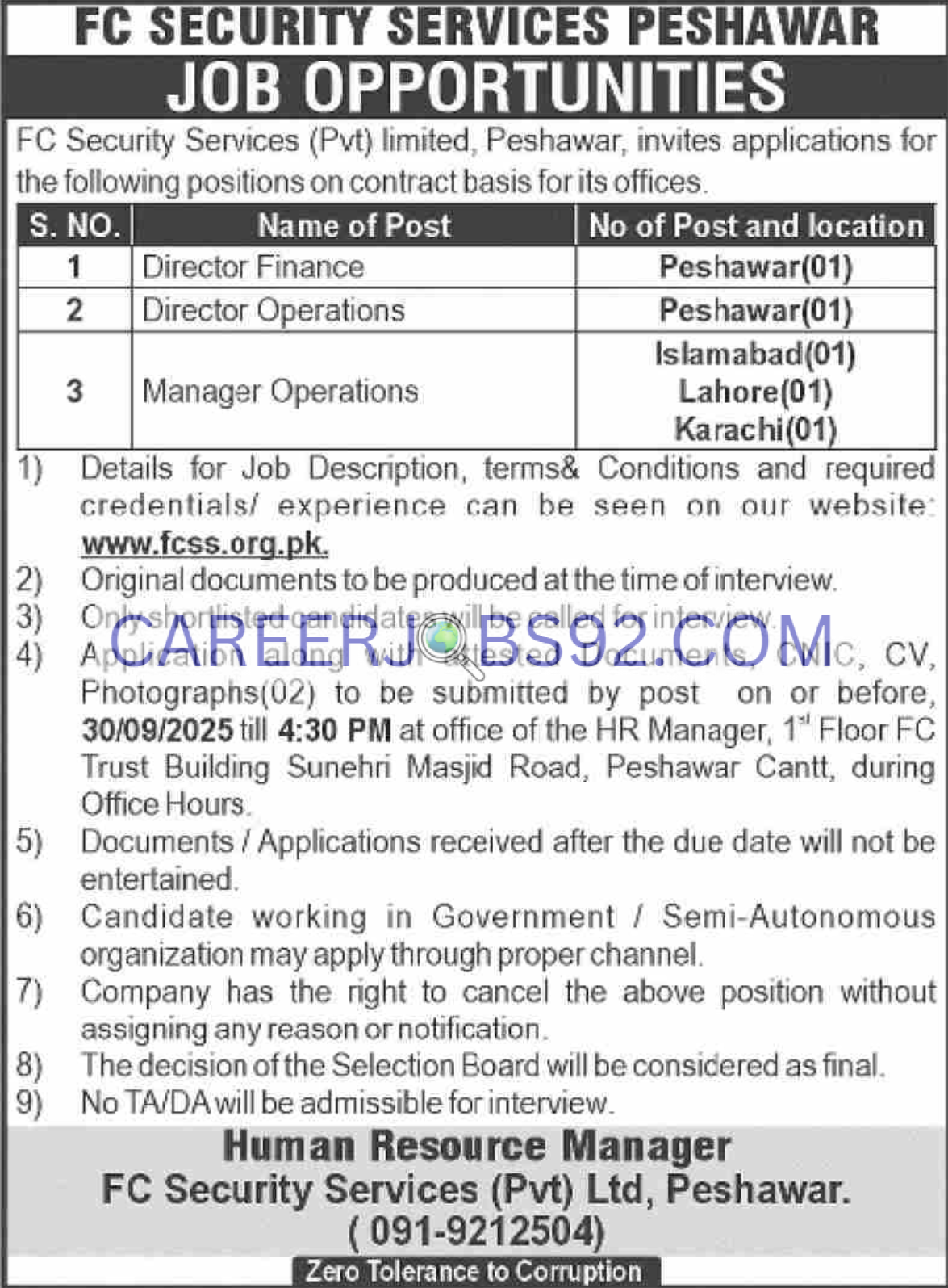 Latest Finance Jobs 2025